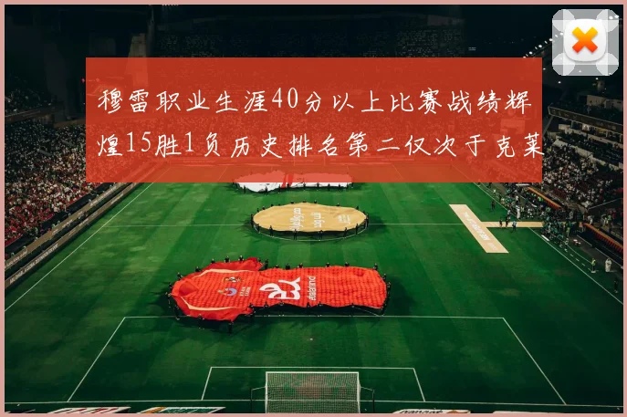 穆雷职业生涯40分以上比赛战绩辉煌15胜1负历史排名第二仅次于克莱的完美19胜0负