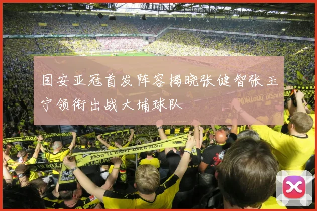 国安亚冠首发阵容揭晓张健智张玉宁领衔出战大埔球队